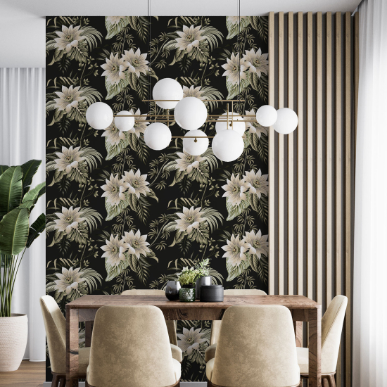 Wall Mural - Wallpaper - Floral pattern