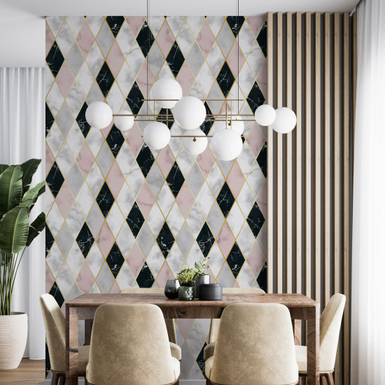 Wall Mural - Wallpaper - Geometric pattern