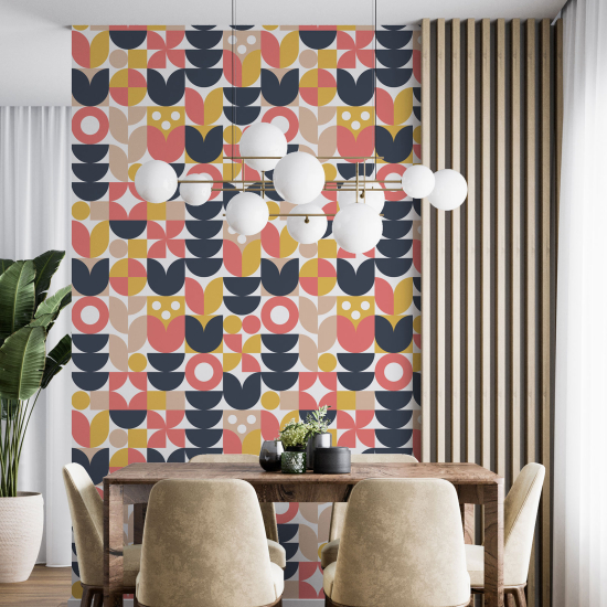 Wall Mural - Wallpaper - Geometric pattern