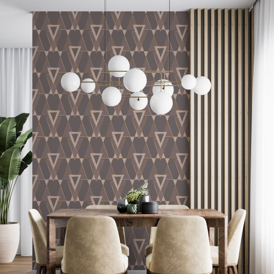 Wall Mural - Wallpaper - Geometric pattern