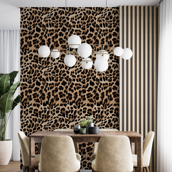 Wall Mural - Wallpaper - Leopard Pattern