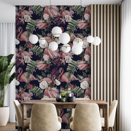 Wall Mural - Wallpaper - Pink Flamingos