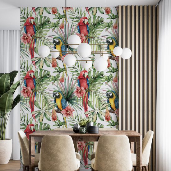 Wall Mural - Wallpaper - Tropical pattern