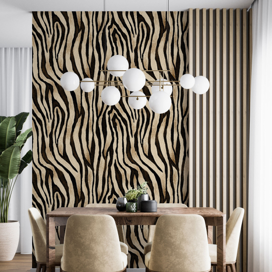 Wall Mural - Wallpaper - Zebra pattern