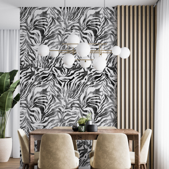 Wall Mural - Wallpaper - Zebra pattern