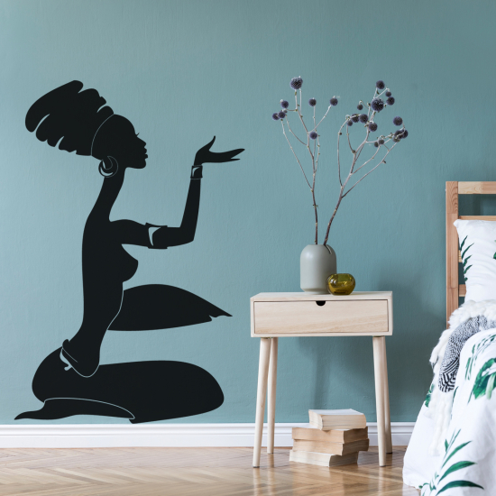 Wall Sticker - African woman