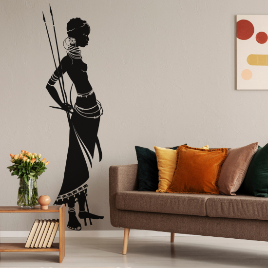 Wall Sticker - African woman