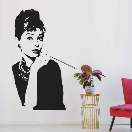 Wall Sticker - Audrey Hepburn