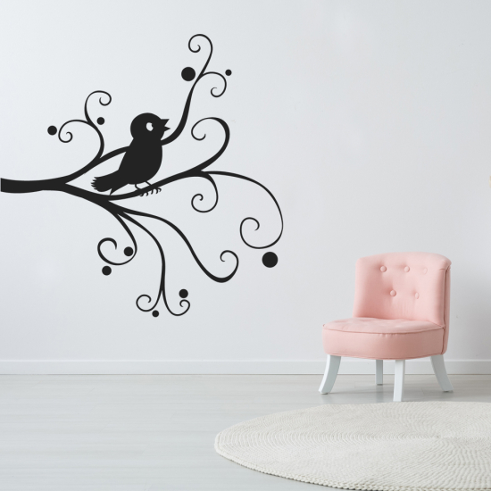 Wall Sticker - Bird Branch