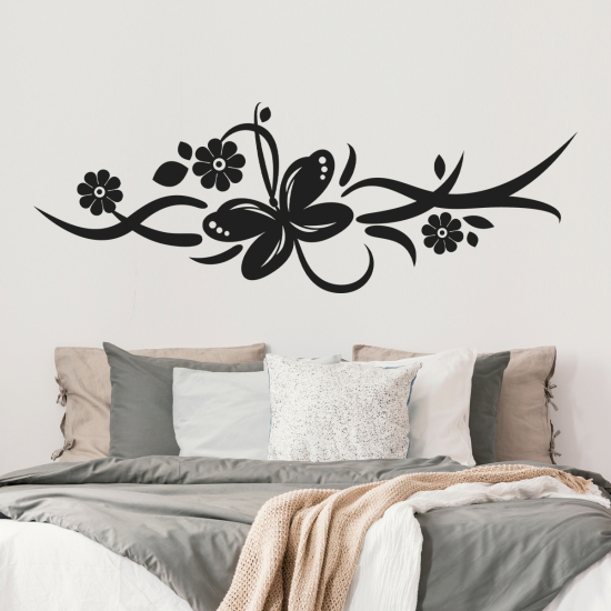 Wall Sticker - Butterfly Headboard