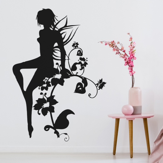 Wall Sticker - Fairy Flowers