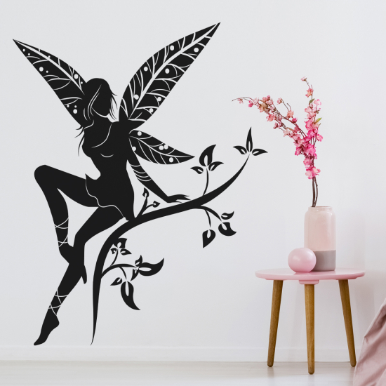 Wall Sticker - Fairy Flowers