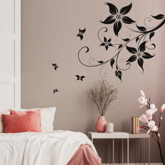 Wall Sticker - Floral branch