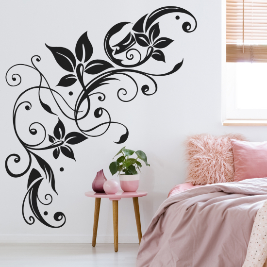 Wall Sticker - Floral composition