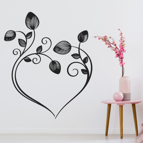 Wall Sticker - Floral composition