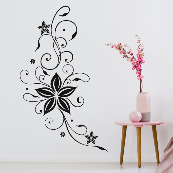 Wall Sticker - Floral composition