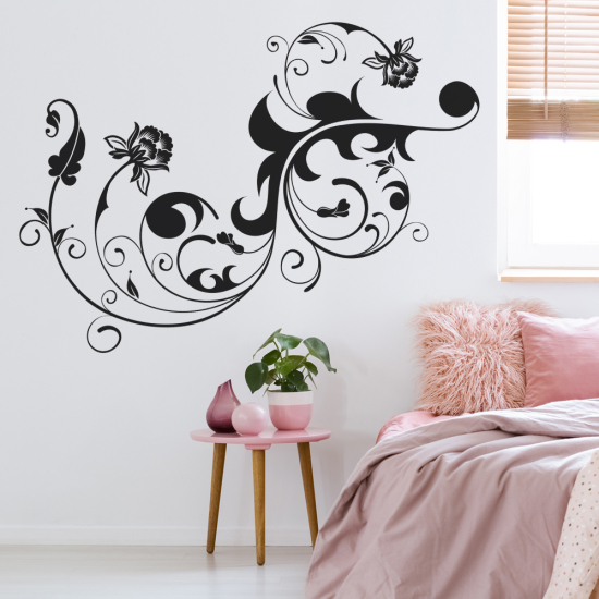 Wall Sticker - Floral composition