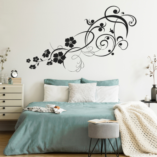 Wall Sticker - Floral composition