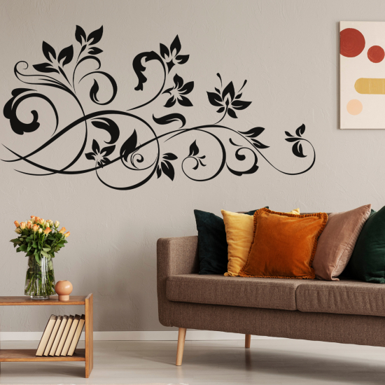 Wall Sticker - Floral composition