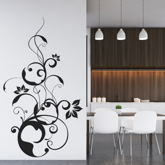 Wall Sticker - Floral composition