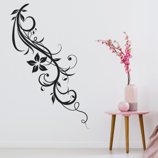 Wall Sticker - Floral composition