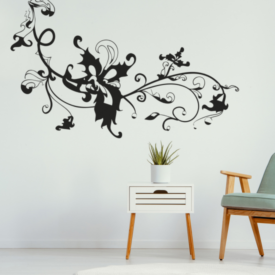 Wall Sticker - Floral composition