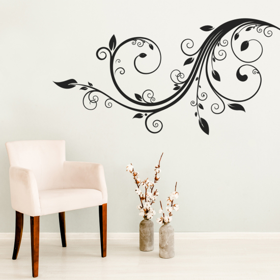 Wall Sticker - Floral composition