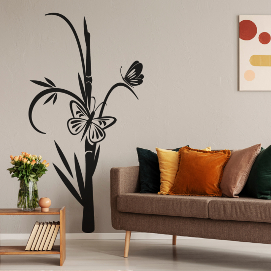 Wall Sticker - Flower Butterflies