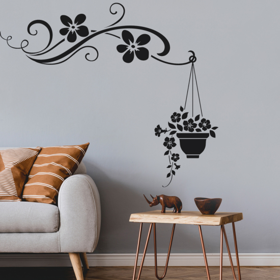 Wall Sticker - Flower pot