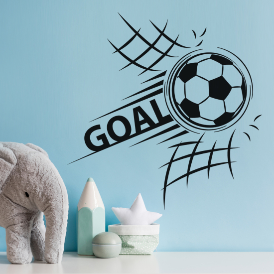 Wall Sticker - Foot Goal