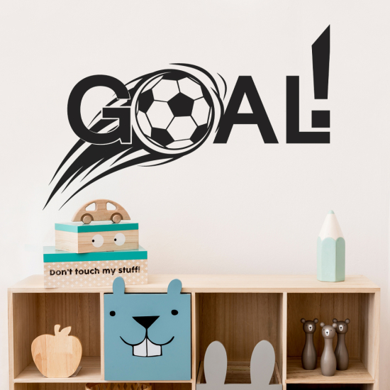 Wall Sticker - Foot Goal