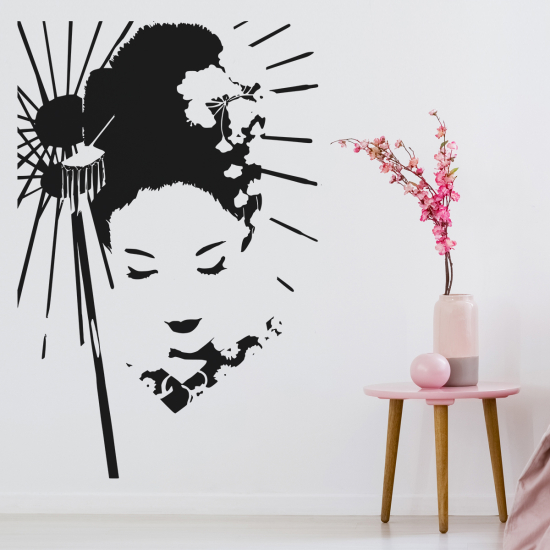 Wall Sticker - Geisha