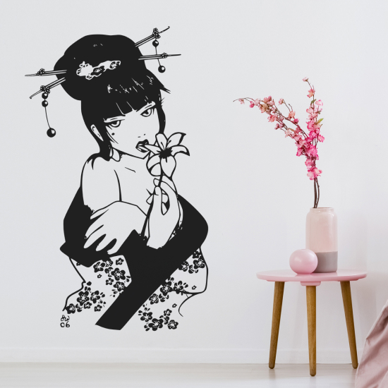 Wall Sticker - Geisha