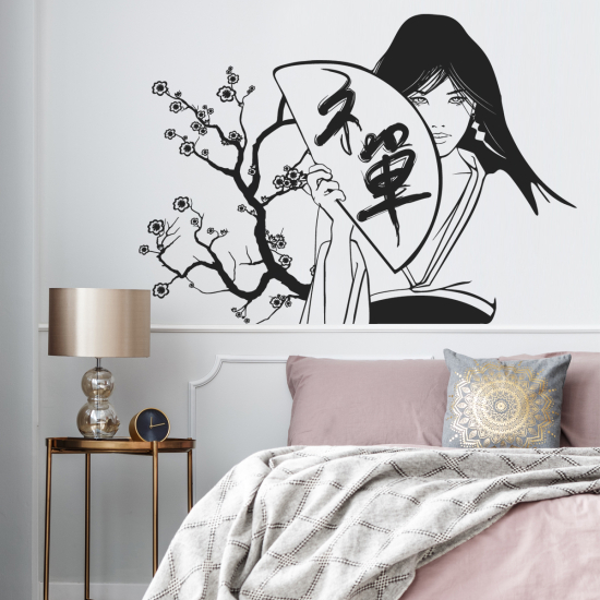 Wall Sticker - Geisha