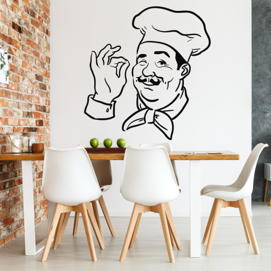 Wall Sticker - Head Chef