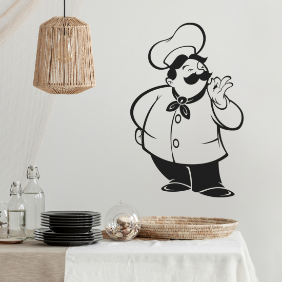 Wall Sticker - Head Chef