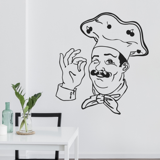 Wall Sticker - Head Chef