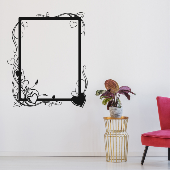 Wall Sticker - Heart Frame