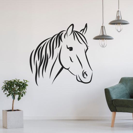 Wall Sticker - Horse head