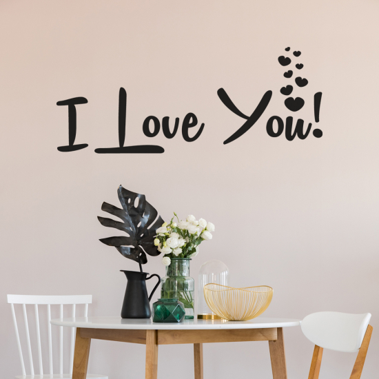 Wall Sticker - I love You!