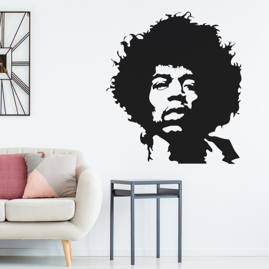 Wall Sticker - Jimi Hendrix