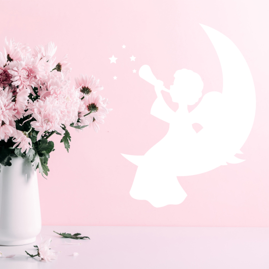 Wall Sticker - Moon Angel