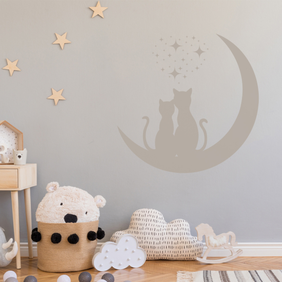 Wall Sticker - Moon Cats