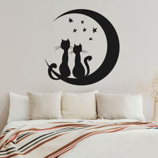 Wall Sticker - Moon Cats