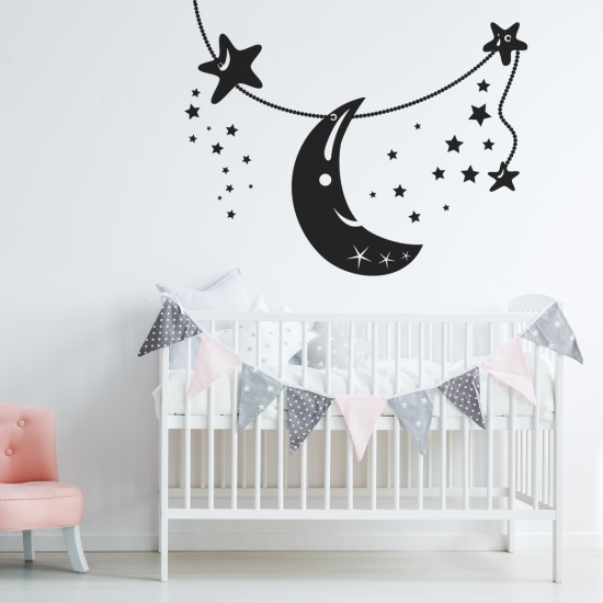 Wall Sticker - Moon Stars