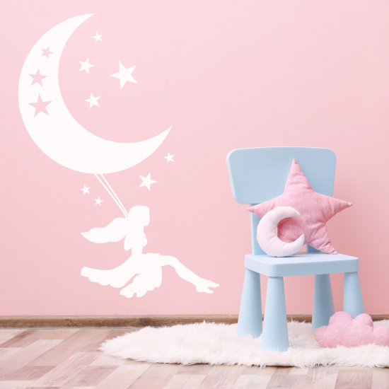 Wall Sticker - Moon Swing