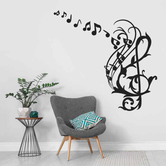 Wall Sticker - Music notes