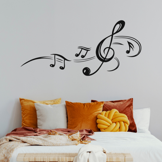 Wall Sticker - Music notes