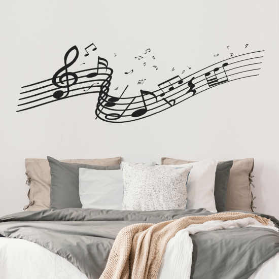 Wall Sticker - Musical staff