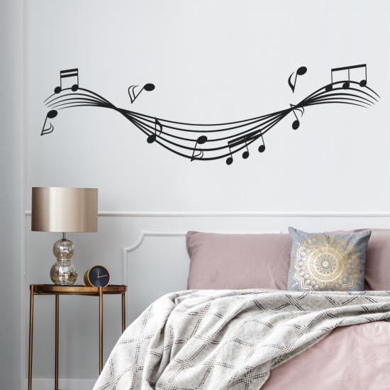 Wall Sticker - Musical staff